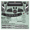 Protoform Nissan Gt-R R35 Pro Mod Clear Body for Drag Car - Image 9