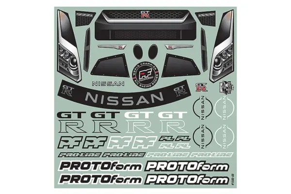 Protoform Nissan Gt-R R35 Pro Mod Clear Body for Drag Car