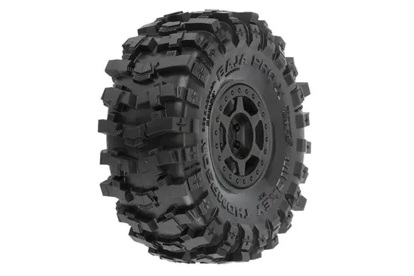 Proline Mickey Thompson Baja Pro X 1.9" G8 on BLK Holcomb Wheels