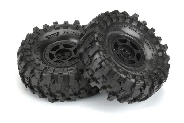 Proline Mickey Thompson Baja Pro X 1.9" G8 on BLK Holcomb Wheels