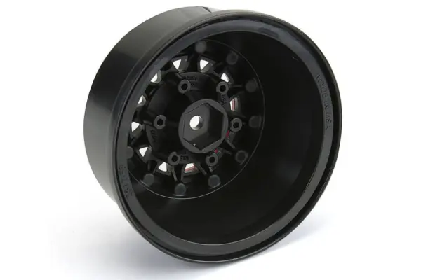 Proline Raid 2.2/3.0" Red/Black Bead-Loc 6x30 Hex Sc Wheels