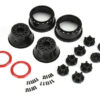 Proline Raid 2.2/3.0" Red/Black Bead-Loc 6x30 Hex Sc Wheels - Image 5