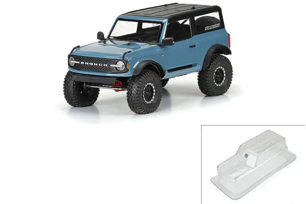 Proline 2021 Ford Bronco Clear Body Set + Acc (290mm)