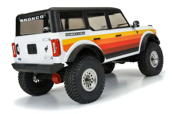 Proline 2021 Ford Bronco Clear Body Set + Acc (313mm)