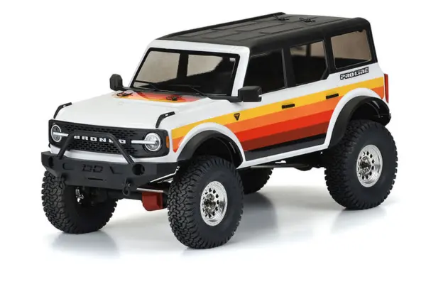 Proline 2021 Ford Bronco Clear Body Set + Acc (313mm)