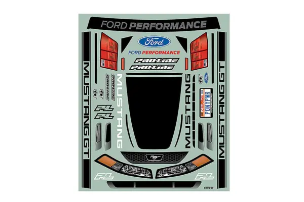 Proline 1999 Ford Mustang Clear Drag Body for 22s/Dr10 – view 8