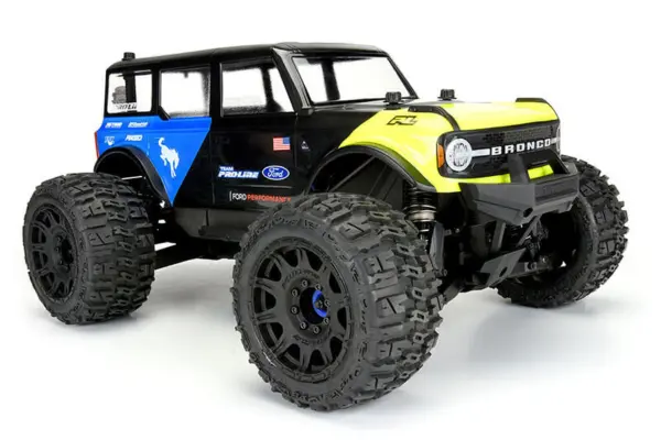 Proline 2021 Ford Bronco Clear Body for Maxx/E-Revo Ext. Post