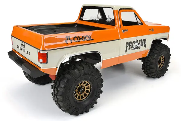 Proline 1978 Chevy K-10 Clear Body for Scx6 (Needs Ax Posts)