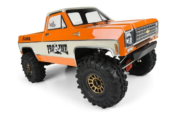 Proline 1978 Chevy K-10 Clear Body for Scx6 (Needs Ax Posts)