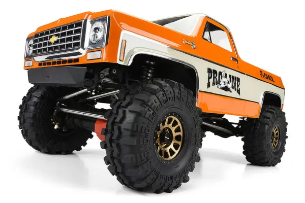 Proline 1978 Chevy K-10 Clear Body for Scx6 (Needs Ax Posts)