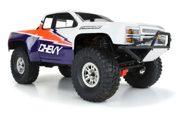 Proline 2015 Chevy Silverado Clear Body 313 Crawler – view 7
