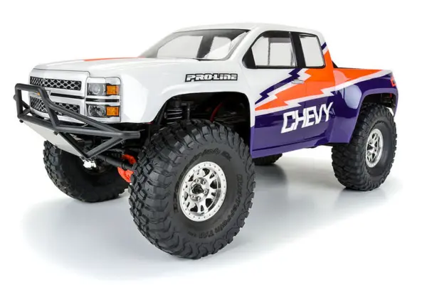 Proline 2015 Chevy Silverado Clear Body 313 Crawler – view 9