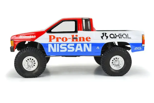 Proline 1/10 1987 Nissan Hardbody D21 Clear Body 12.3" (313mm) Wb Crawlers