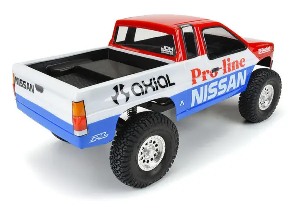 Proline 1/10 1987 Nissan Hardbody D21 Clear Body 12.3" (313mm) Wb Crawlers