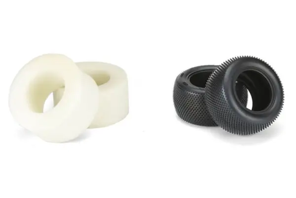 Proline 'Prism T' 2.2" Cr3 Med/Carpet Truck Tyres Rear – view 4