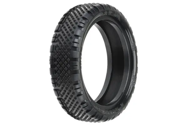 Proline 'Prism' 2.2" 2wd Cr3 (Med Carpet) Front Tyres – view 2
