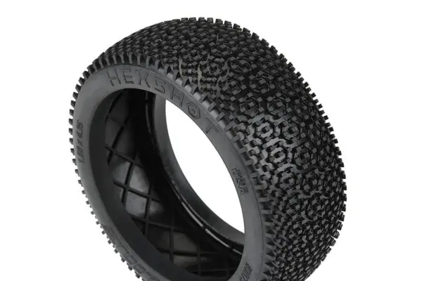 Proline 'Hex Shot' M3 Soft 1/8 Buggy Tyres W/Closed Cell