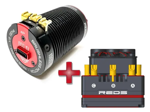 Combo Reds Z8 Pro Bluetooth Gen 3 - V8 Gen 6 1900kv 1:8
