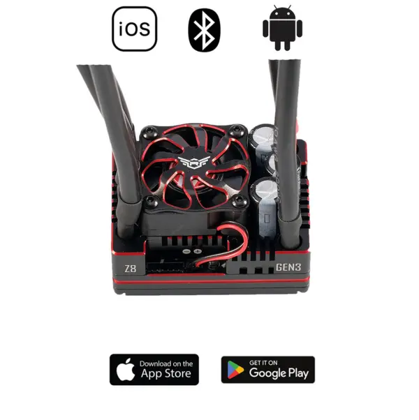 Reds ESC Z8 PRO 220A 1:8 GEN 3 Bluetooth