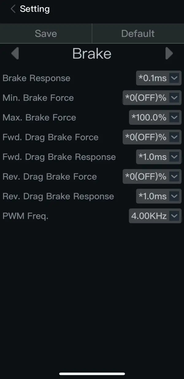 Reds ESC Z8 PRO 220A 1:8 GEN 3 Bluetooth