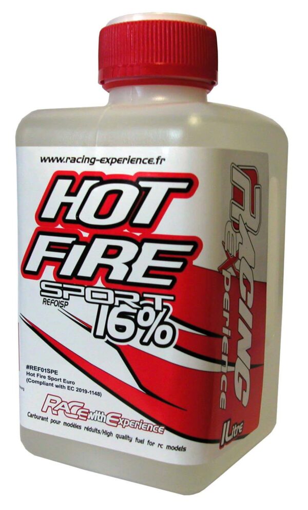 Racing Fuel Hot Fire Sport Euro 16% 1 Litre (Conforme Ce 2019-1148)