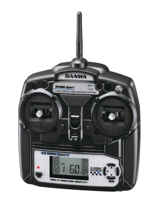 Radio À Manche Sanwa Gemini Sport Et Récepteur Rx391w