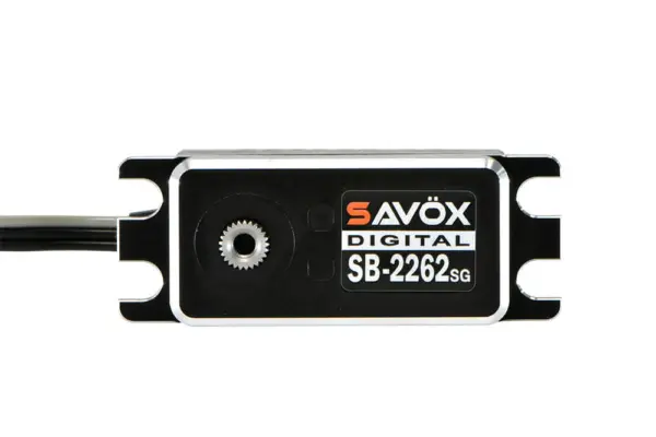 Savox Low Profile Brushless Hi-Torque Digi Servo 18kg/0.10s@6.0v - Black