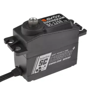 Savox High Torque Coreless Digi Servo 12kg@6.0v Black +