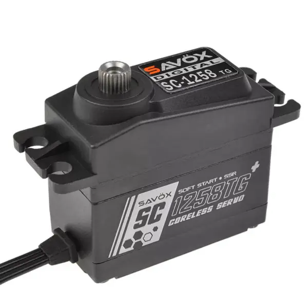 Savox High Torque Coreless Digi Servo 12KG@6.0V Black +