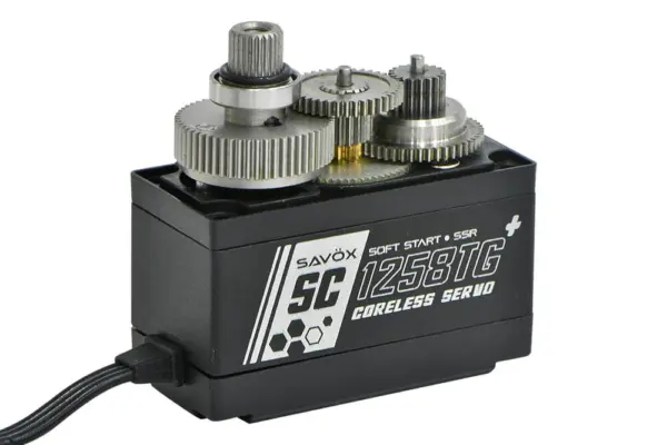 Savox High Torque Coreless Digi Servo 12KG@6.0V Black +