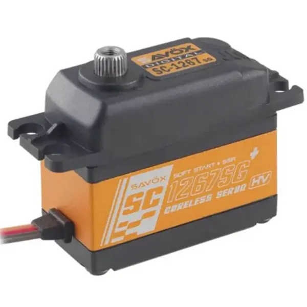 Savox 'High Voltage' STD Size Digital Servo 21kg@7.4v Plus