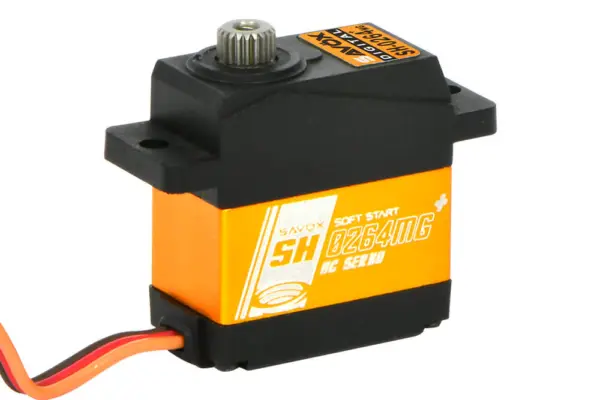 Savox Micro Digital Servo Plus 1.2kg@6v 0.06sec Heli/Parkfly
