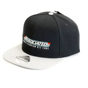 Team Associated Flat Peak Snapback Cap
