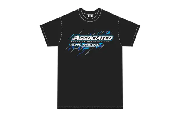 Associated Ae/CML T-Shirt Black (Medium)