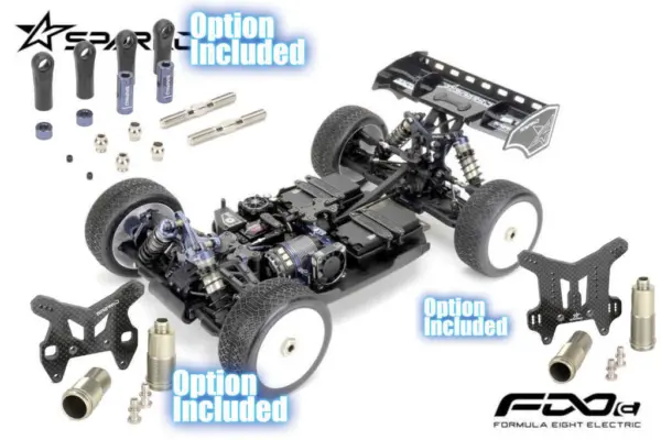 Sparko F8 Euro 25 1:8 4wd Electric Buggy