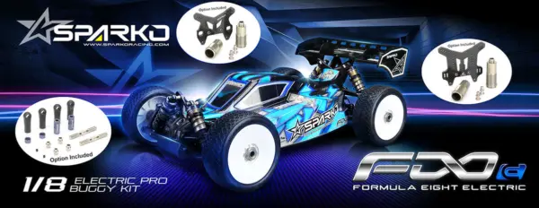 Sparko F8 Euro 25 1:8 4wd Electric Buggy