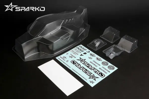 Sparko F8 Buggy Body (Clear)