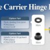 Sparko F8 Pindle Carrier Hinge Insert POM (10) - Image 2