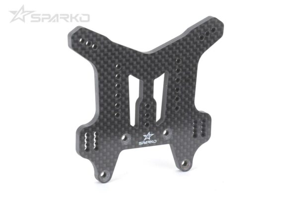 Supports d'Amortisseurs en Carbone Arrière 4,5mm