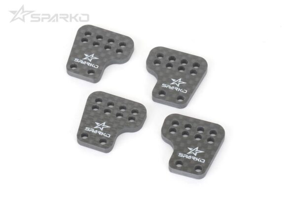 Platine Carbone De Fusées Arrières Sparko F8 3.0mm (4)