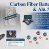 Barette d'Accus en Carbone Sparko F8e - Image 2