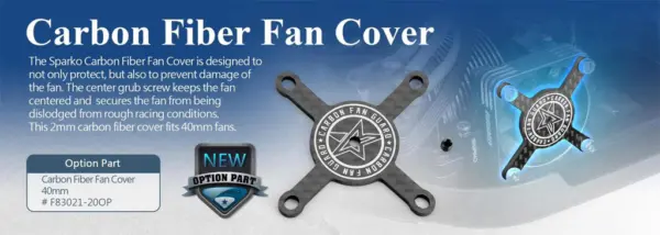Sparko F8 Carbon Fan Cover 40mm