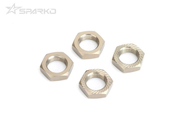 Ecrous De Roues en Aluminum Anodisé Sparko F8