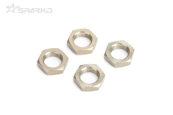 Sparko F8 Aluminum Wheel Nut(hard Anodizing) (4pcs)