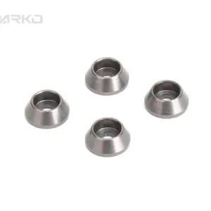Sparko F8 Aluminum Shock Tower Washers (Titanium Color)