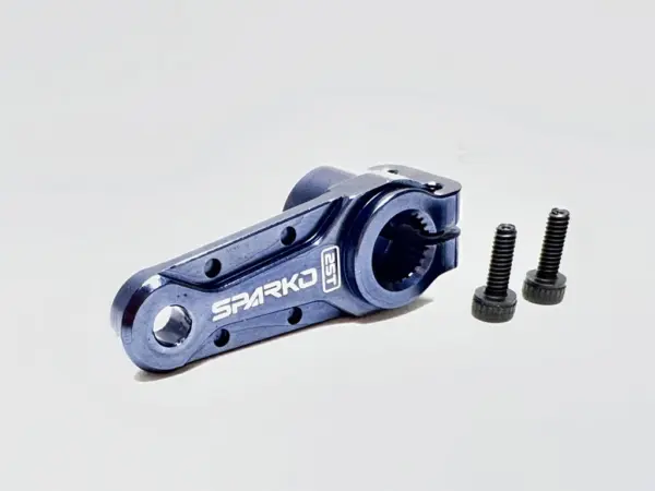 Sparko F8 7075 Servo Horn Steering (Dark Blue)