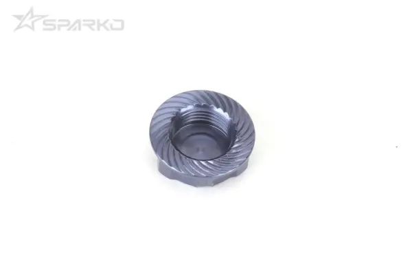 Sparko F8 7075 17mm Aluminum Covered Serrated Wheel Nut (4)