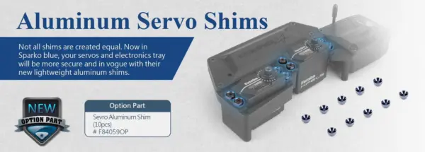 Sparko F8 Servo Aluminum Shim (10)