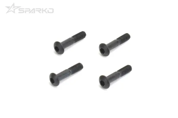 Sparko F8 Hex Shanked Button M3x13.7mm (4pcs)