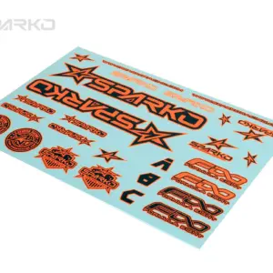 Planche De Déco Sparko F8 Orange Fluo